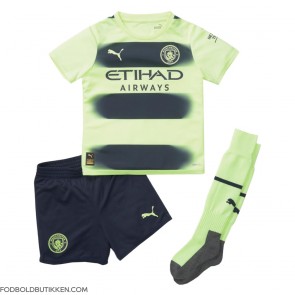 Manchester City Jack Grealish #10 Tredjetrøje Børn 2022-23 Kortærmet (+ Korte bukser)